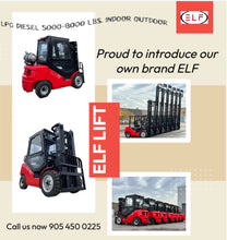 Load image into Gallery viewer, 2023 ELF 5000-8000 LBS. FORKLIFT