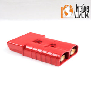 Forklift Connector Adapter Plug with 2 Ports Battery Power Plug red A0180-01 car Part SB 350A 600V