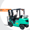 Brand-New Mitsubishi FG25N Outdoor Forklift with 5000 LBS Capacity
