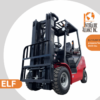 ELF FL25T-NJX2 propane forklift 5500 lbs