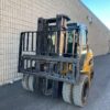 CAT DIESEL 8000 LBS. OUTDOOR DUALLY FORKLIFT WITH CAB