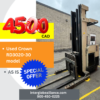 Used Crown Forklift-SKU#2218