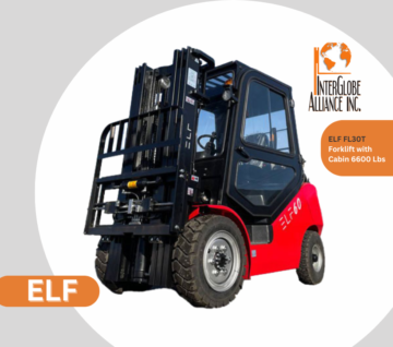 ELF FL30T Forklift LPG with Cabin 6600 Lbs