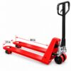 Manual Pallet Truck | ELF Brand | 21×48 | double wheel | 1 Year Warranty | 5500 lbs. |narrow