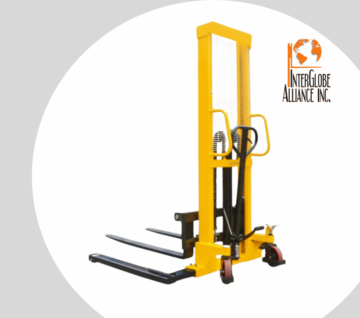 3300 lbs manual hydraulic stacker