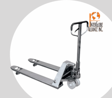 Galvanized Hand Pallet Truck 5500 lbs 27″x 48″