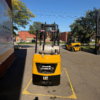 2018 CAT 2C5000 5,000lbs LPG Forklift