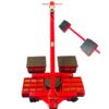 Steerable machinery moving skate roller kits 40,000 lbs.