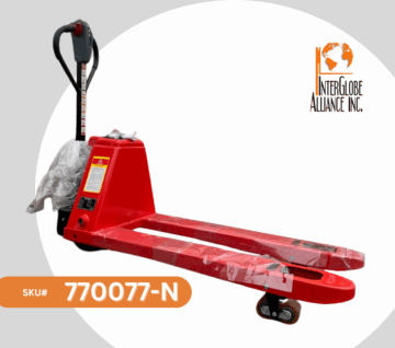 Electric Pallet Jack 4400 LBS Model ELF-EPT44H-21 (narrow 21 Fork)  SKU #770077-N