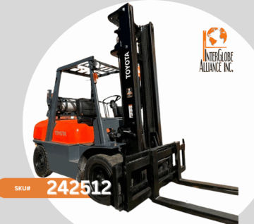 Used Forklift TOYOTA Model 52-GFG35 LPG 8000 lbs. SKU#242512