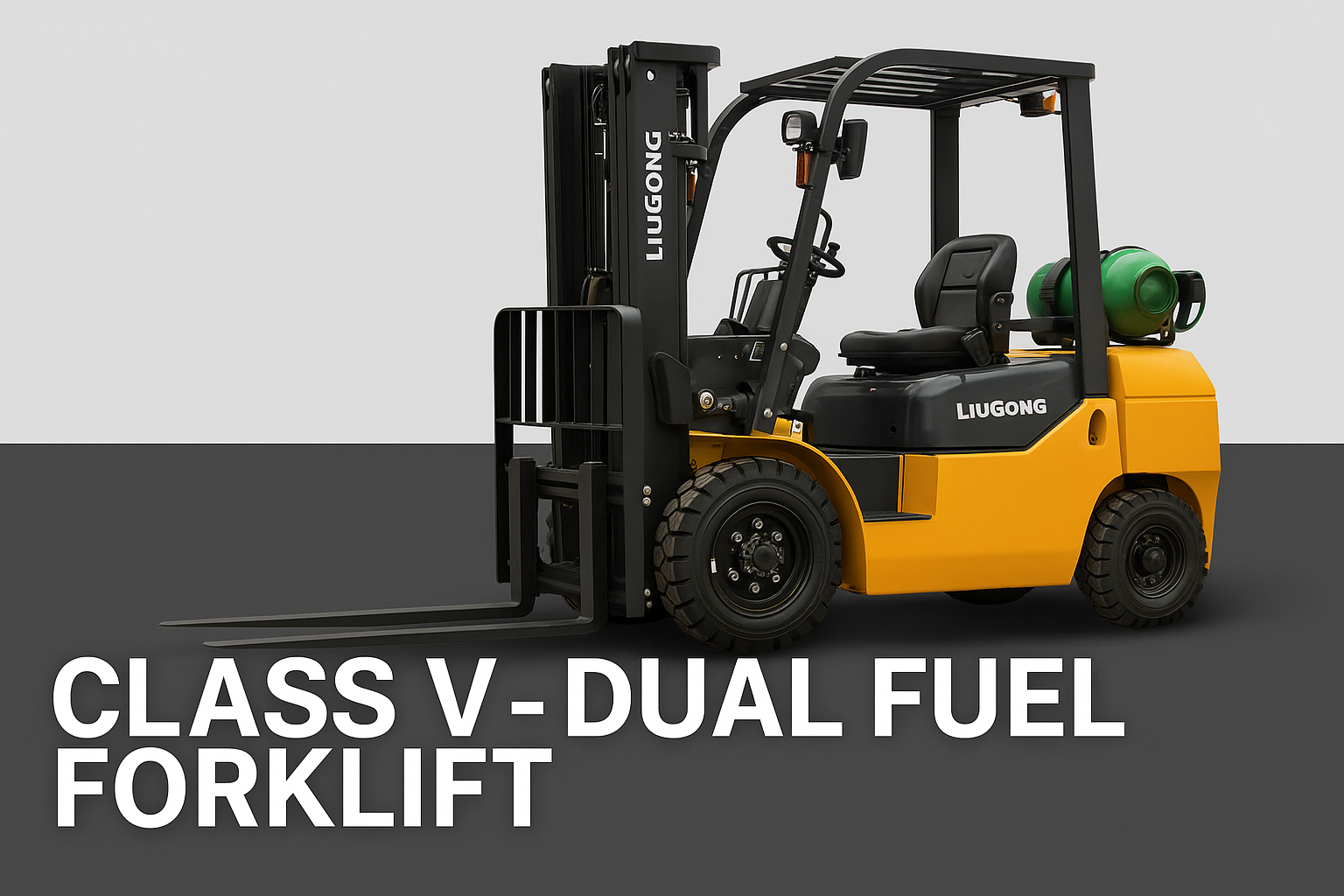 Class V - Dual Fuel Forklift