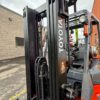 Used Forklift TOYOTA Model 7FGU25 LPG 5000 lbs.  2002 SKU#252265