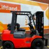 Used Forklift TOYOTA Model 7FGU25 LPG 5000 lbs.  2002 SKU#252265