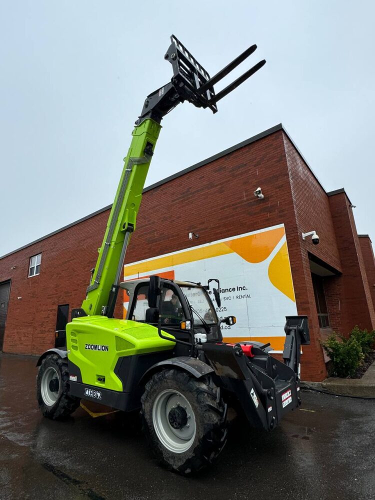 2025 Zoomlion Model ZTH842 Telehandler for Rental | Sell SKU# 252264  suitable for heavy material handling, loading/unloading in warehouses, construction sites, and farms - Image 8