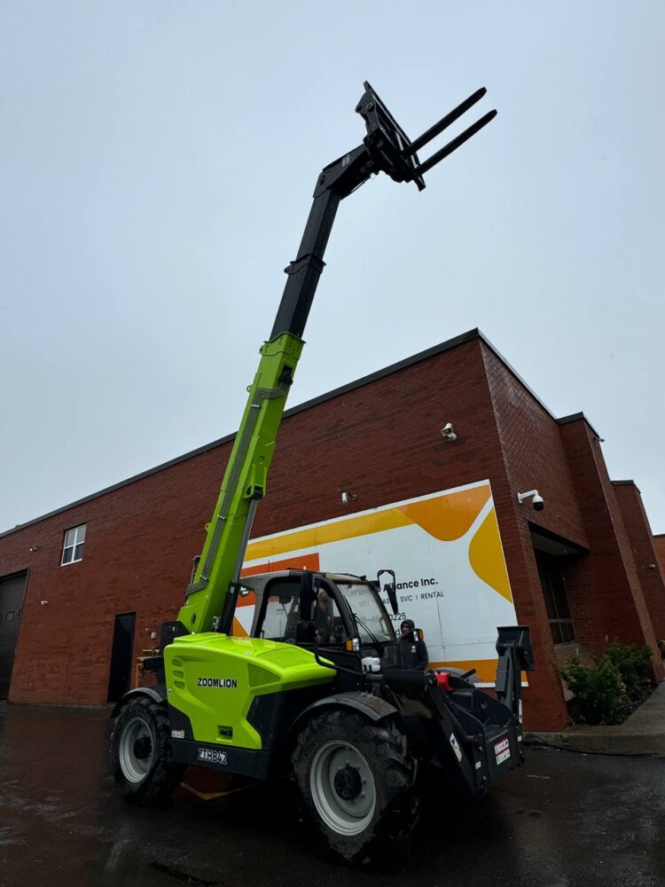 2025 Zoomlion Model ZTH842 Telehandler for Rental | Sell SKU# 252264  suitable for heavy material handling, loading/unloading in warehouses, construction sites, and farms - Image 13