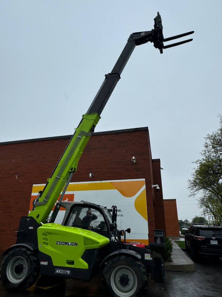 2025 Zoomlion Model ZTH842 Telehandler for Rental | Sell SKU# 252264  suitable for heavy material handling, loading/unloading in warehouses, construction sites, and farms - Image 14