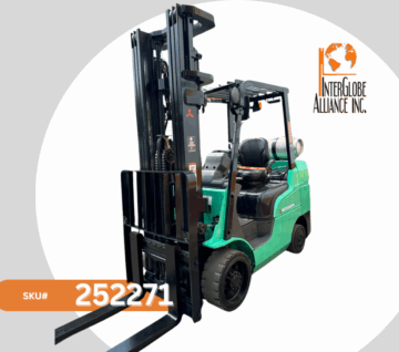 Used Forklift Mitsubishi Model FGC33N LPG 6500lbs 2018 SKU#242271