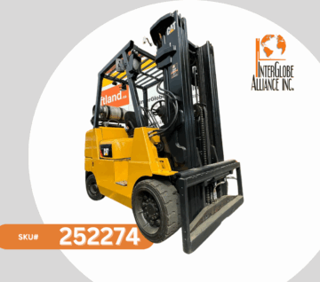 Used Forklift CAT 8000lbs. Model FGC40K LPG 2018 SKU#252274