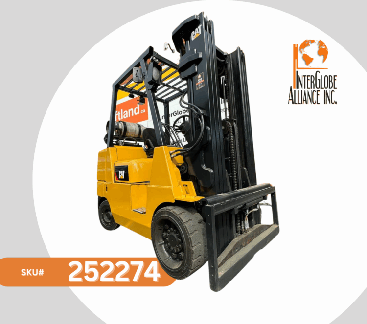 Used Forklift CAT 8000lbs. Model FGC40K LPG 2018 SKU#252274