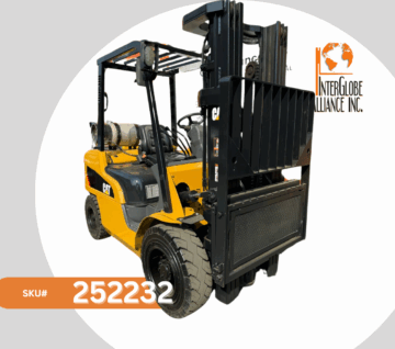 Used Forklift CATERPILLAR  Model 2P6000 LPG SKU#252232