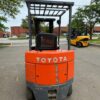 Used Forklift TOYOTA model 5FBCU25 Electric 5000 lbs. Year 2001 SKU#252272