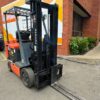 Used Forklift TOYOTA model 5FBCU25 Electric 5000 lbs. Year 2001 SKU#252272