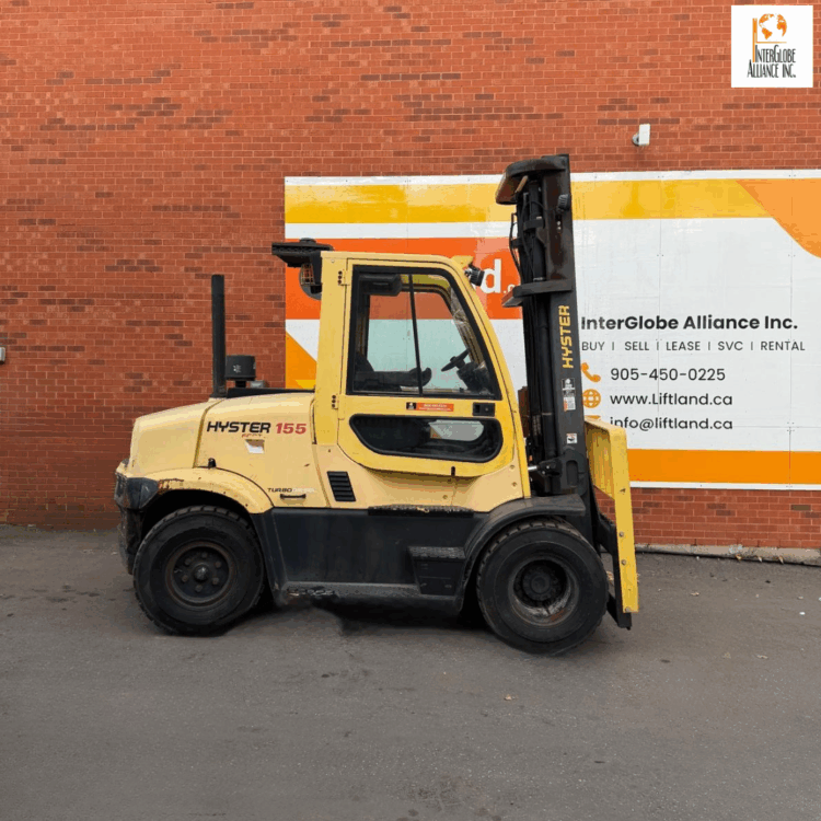 2010 Hyster H155FT 15,500lbs Diesel Forklift 242371 – Interglobe Alliance