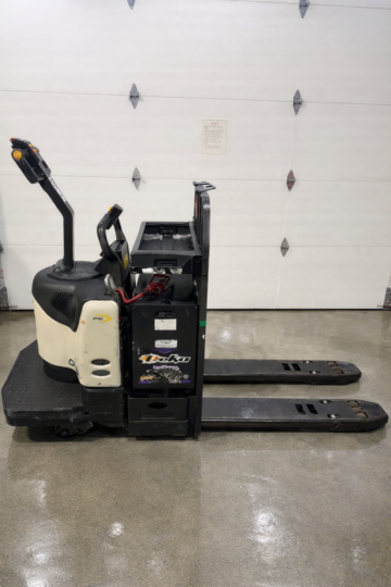 Crown Electric Ride-On Pallet Jack 6,000 lb capacity