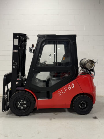 2026 New ELF60 Propane Forklift with Cabin – 6,600 lb Capacity