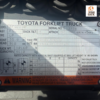 2008 Used Toyota 8FGCU30 Propane Forklift 262407 – 6,000 lb