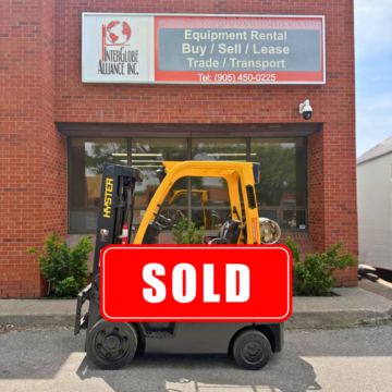 2016 Used Hyster S50FT Propane Forklift 262417 – 5,000 lb