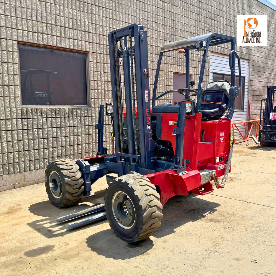 2020 Used Moffett M8 55.4 Diesel Forklift 262415 – 5,500 lb Capacity - Image 5