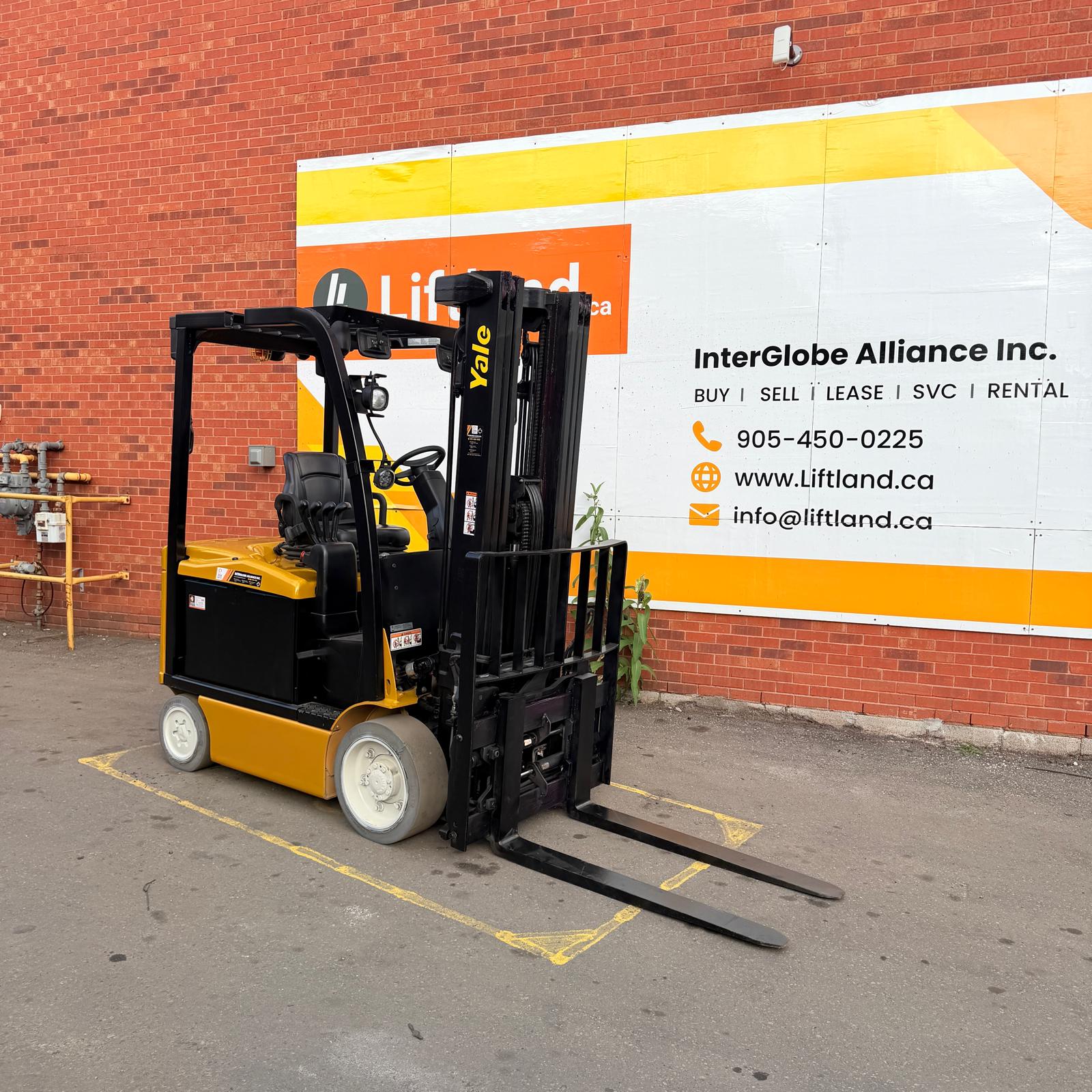 2021 Used Yale ERC060 Electric Forklift 262419 – 6,000 lb