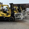 Used Hyster Forklifts with 180° Paper Roll Clamp – For Sale or Rent