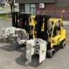 Used Hyster Forklifts with 180° Paper Roll Clamp – For Sale or Rent