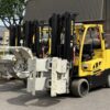 Used Hyster Forklifts with 180° Paper Roll Clamp – For Sale or Rent