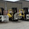 Used Hyster Forklifts with 180° Paper Roll Clamp – For Sale or Rent