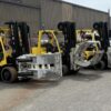 Used Hyster Forklifts with 180° Paper Roll Clamp – For Sale or Rent